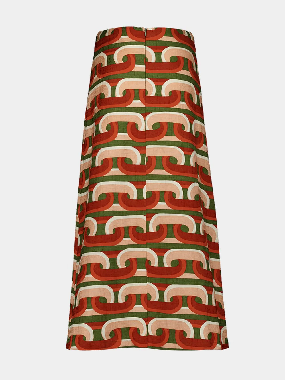 Prometheus Pale Pink A-Long Skirt - Image 3