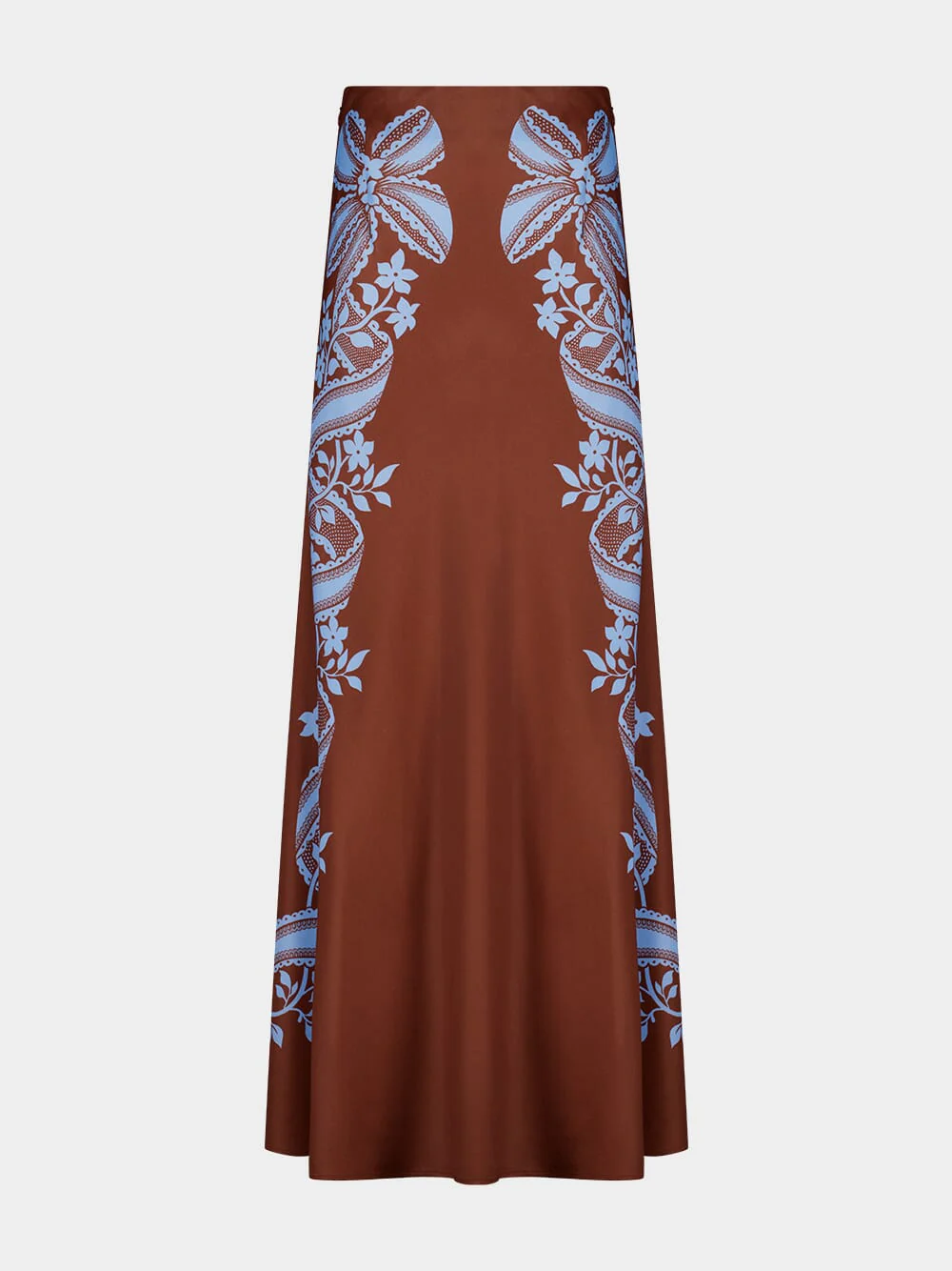 Signoria Placée Brown in Satin