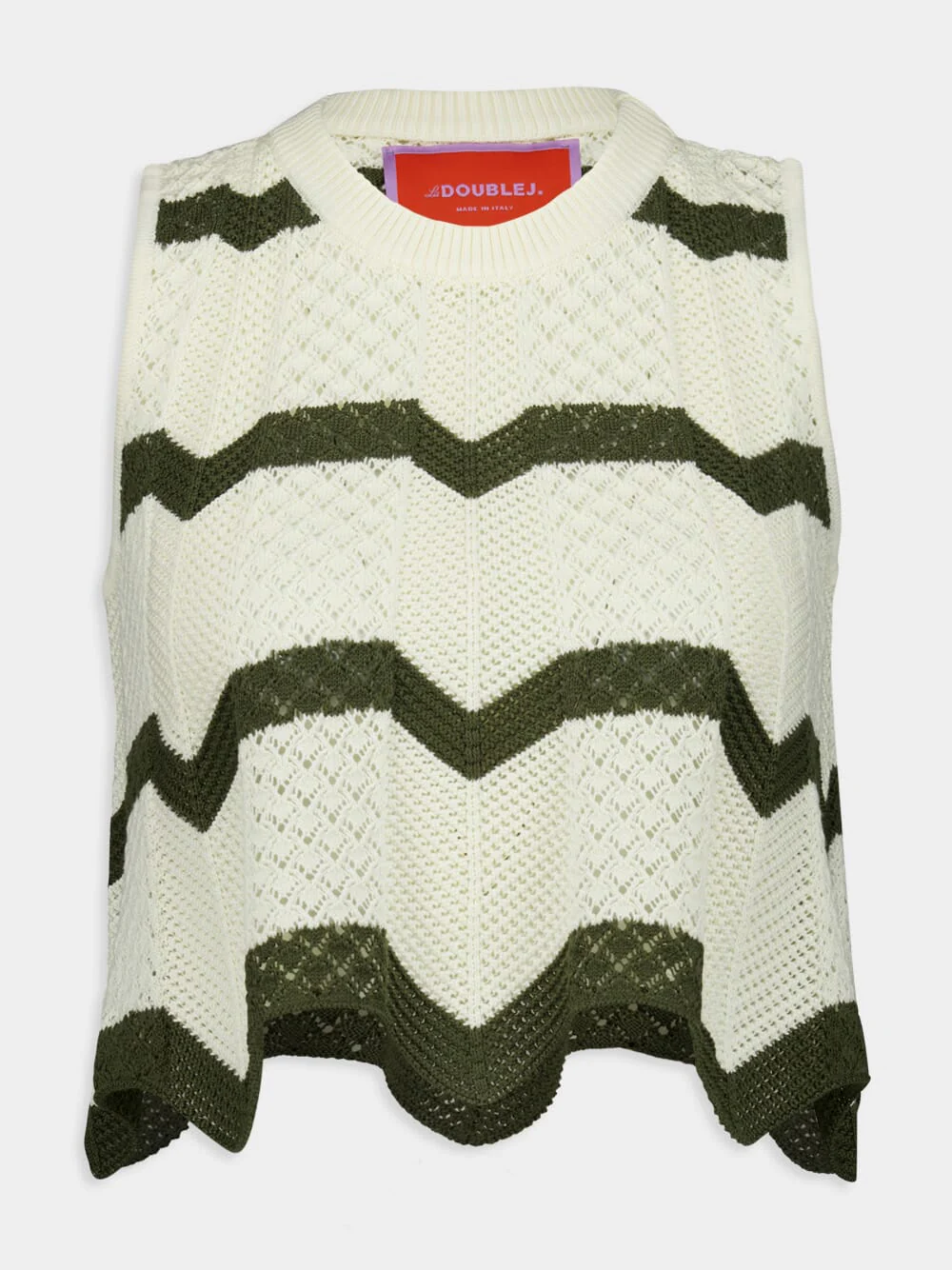 Solid Camouflage Chevron Top