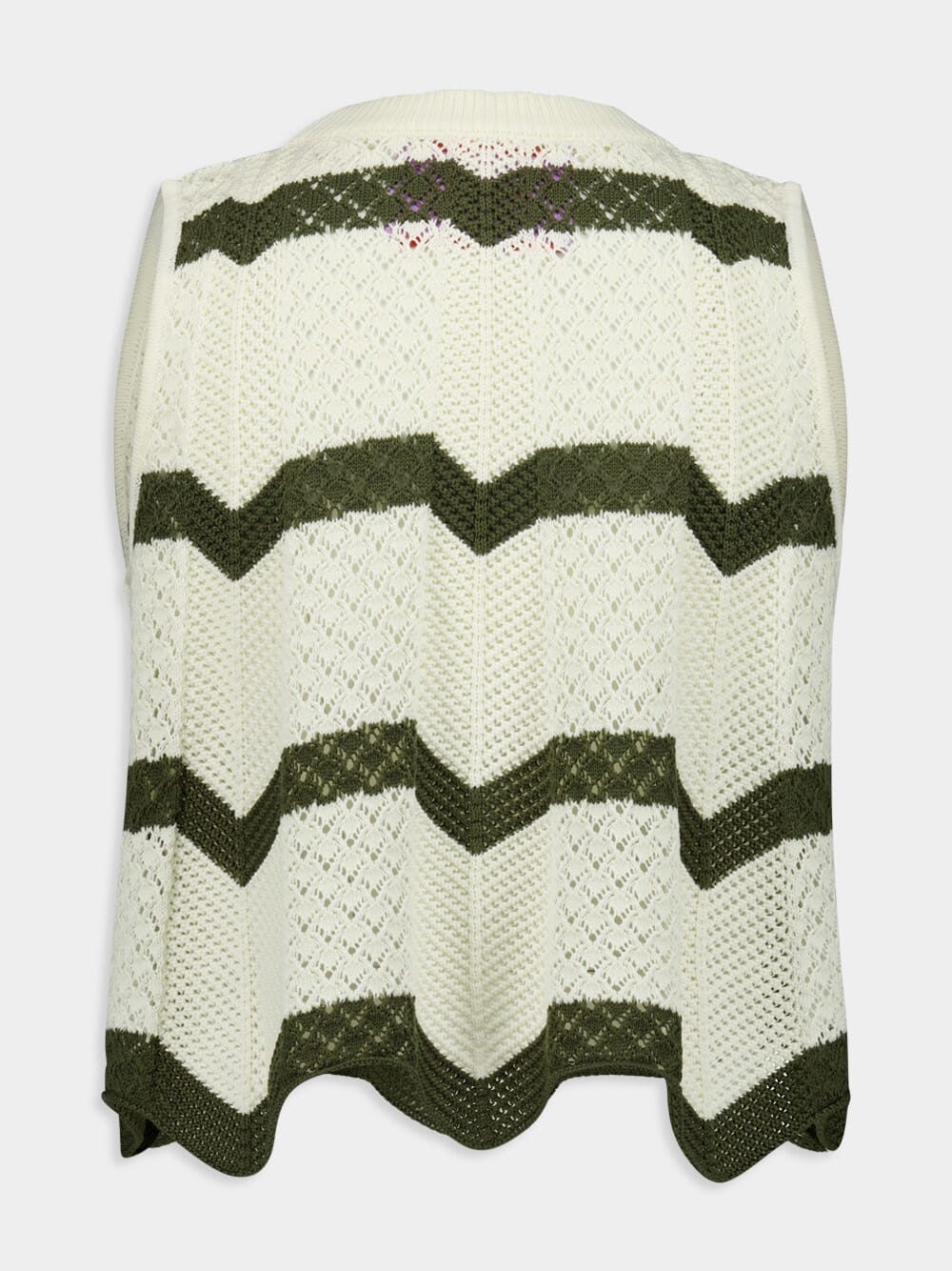 Solid Camouflage Chevron Top - Image 3
