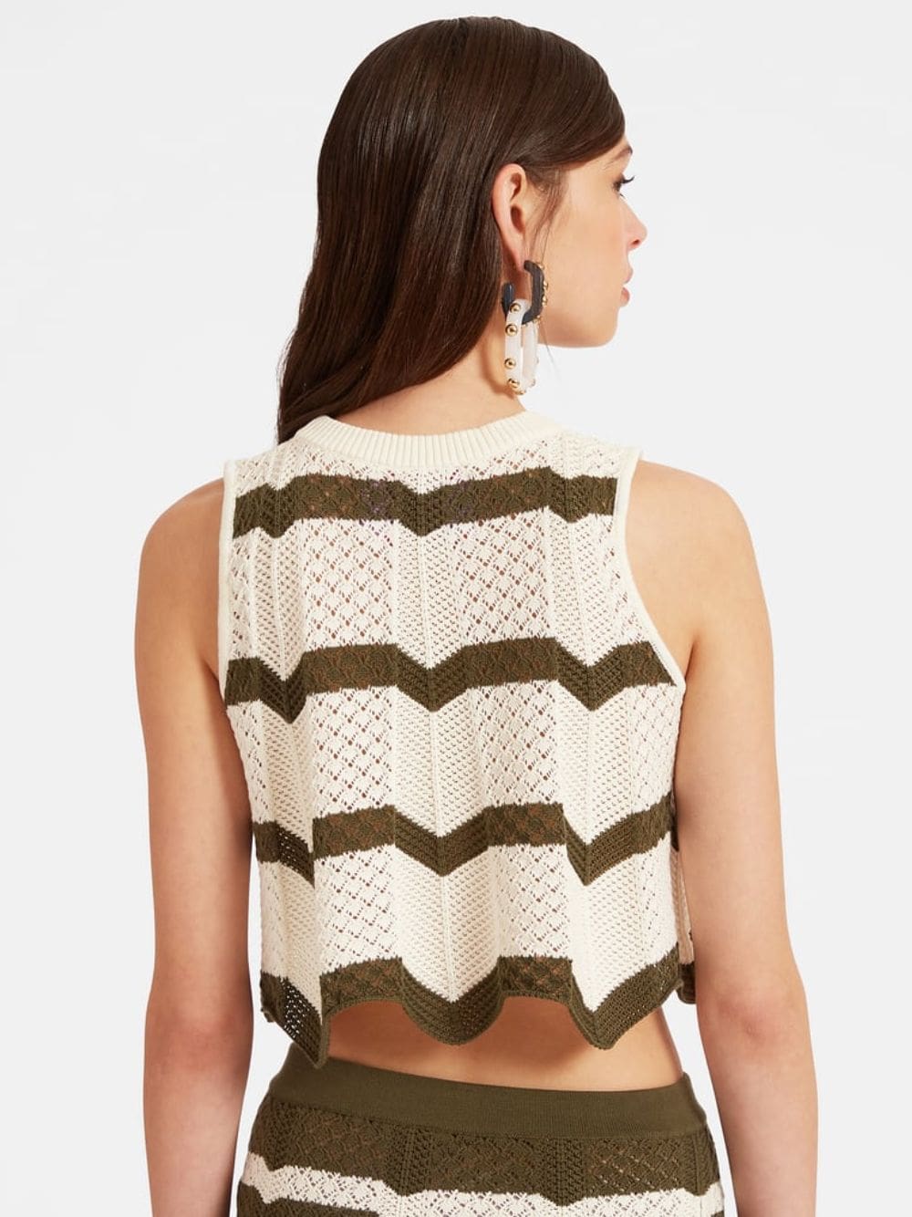 Solid Camouflage Chevron Top - Image 4