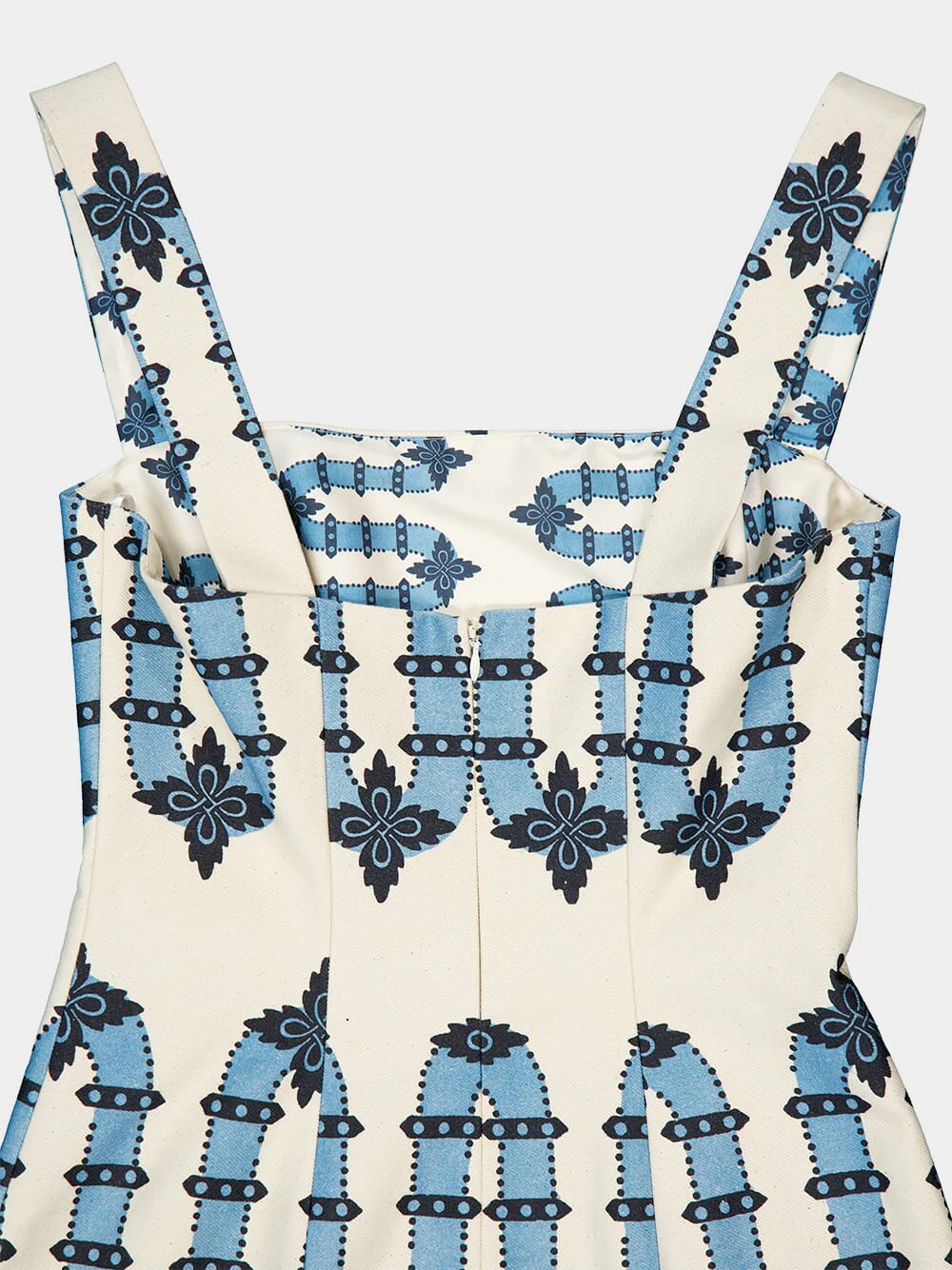 Sophia Printed Cotton Mini Dress - Image 4