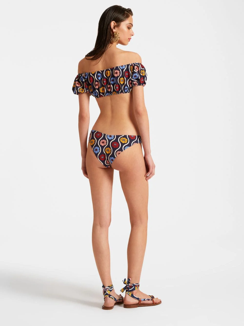x Orlebar Brown Whitsun Mini Blue Mirage Bikini Bottom - Image 4