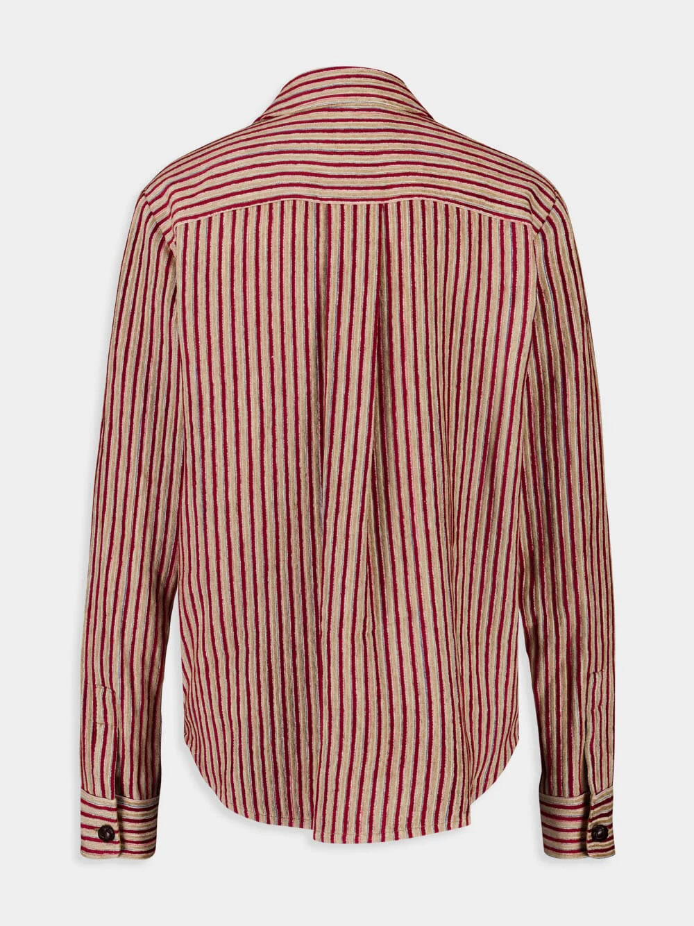 Color Block Linen Corduroy Jacket - Image 4