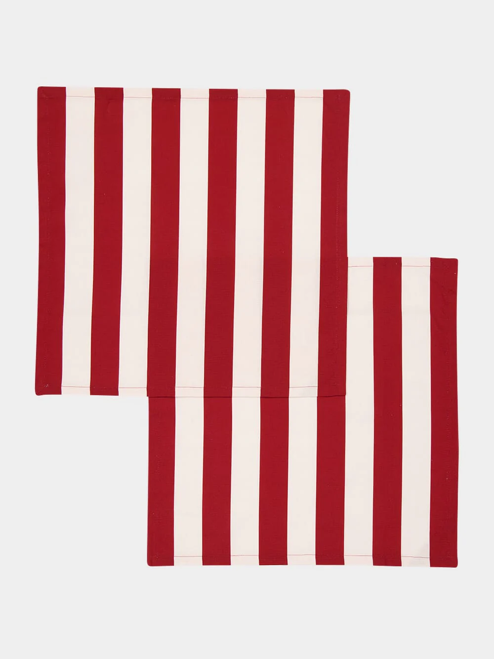 Contrada Bordeaux in Panama Large Napkins Set of 2