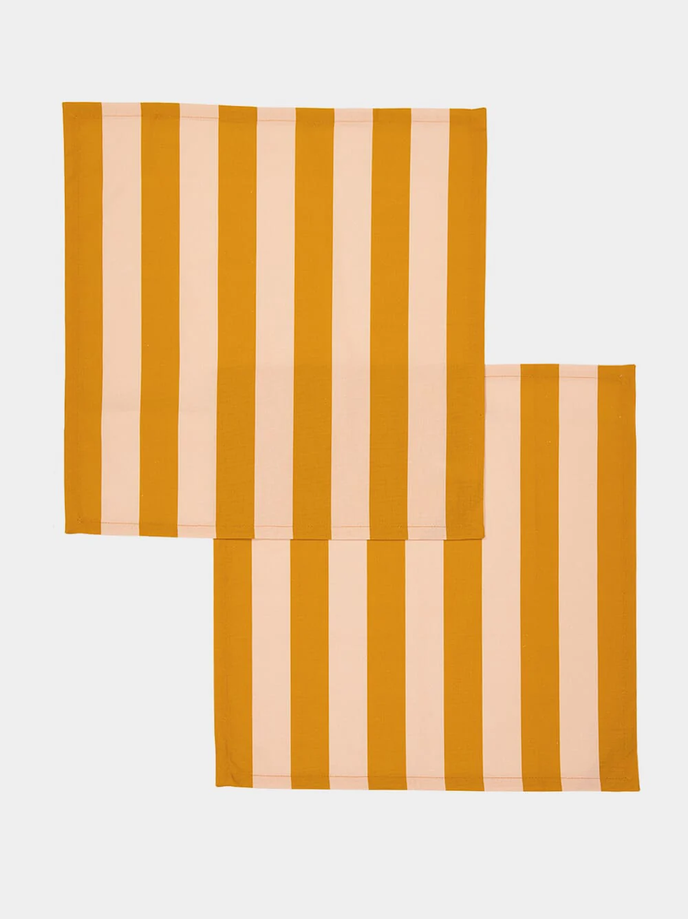 Contrada Orange in Panama Large Napkins Set of 2