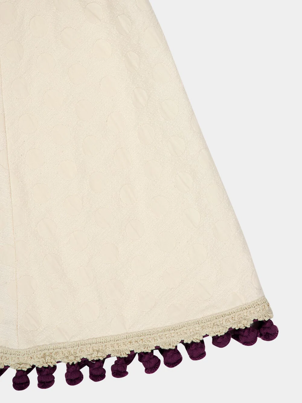 Creamy Jacquard Sophia Midi Dress - Image 4