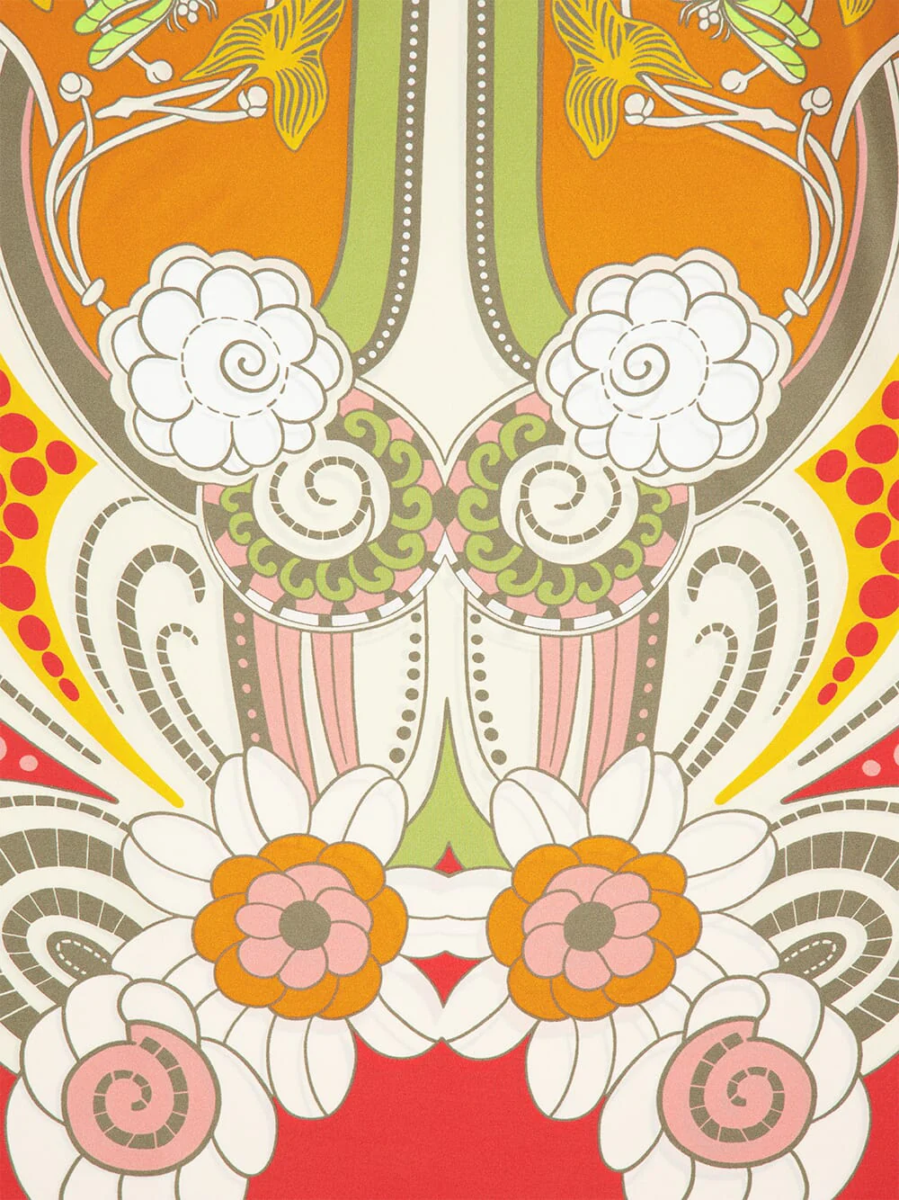 Daisychain Placée Silk Foulard Top - Image 4