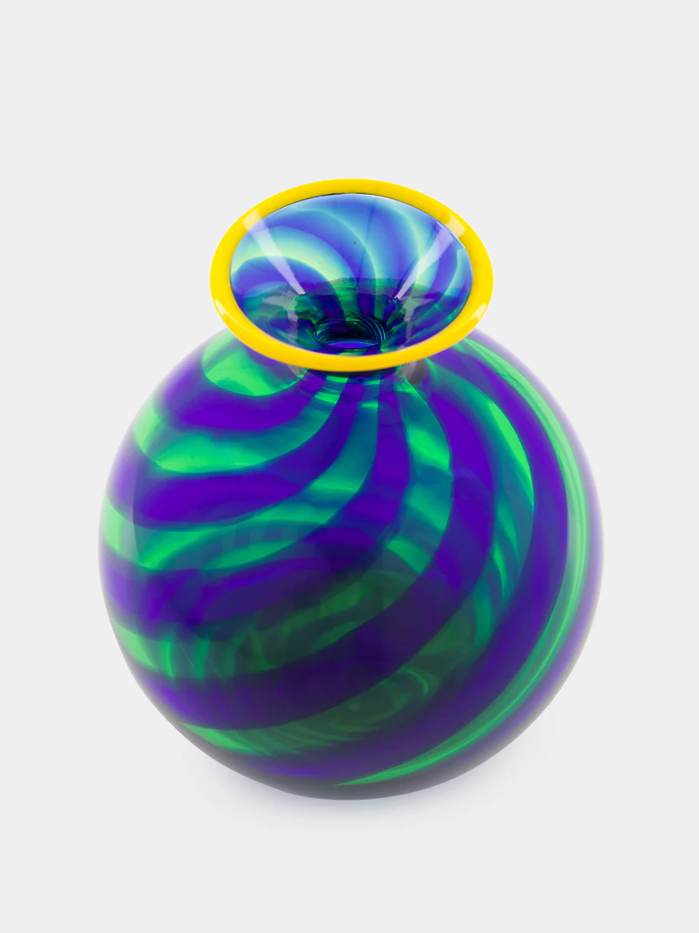 Blue Murano Glass Mini Vase - Image 2