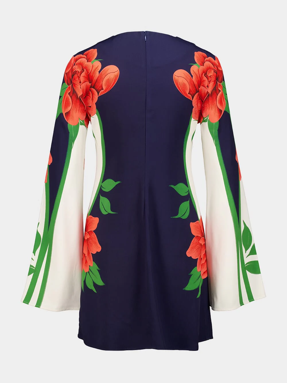 Queen Peony Placée Blue Mini Supreme Swing Dress - Image 3