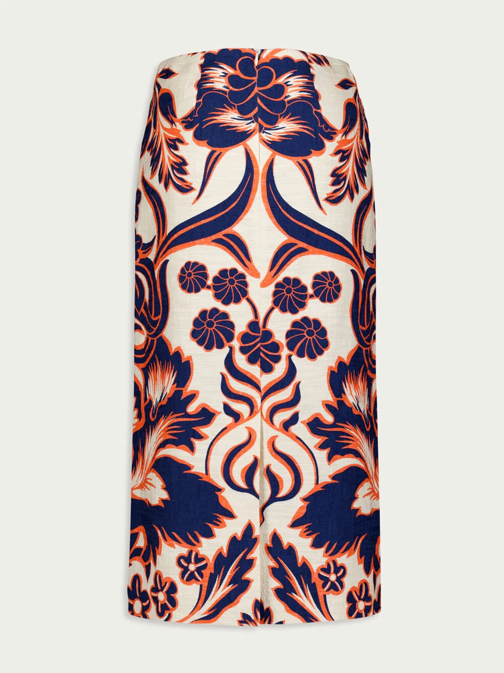 Floral-Print Pencil Skirt - Image 4