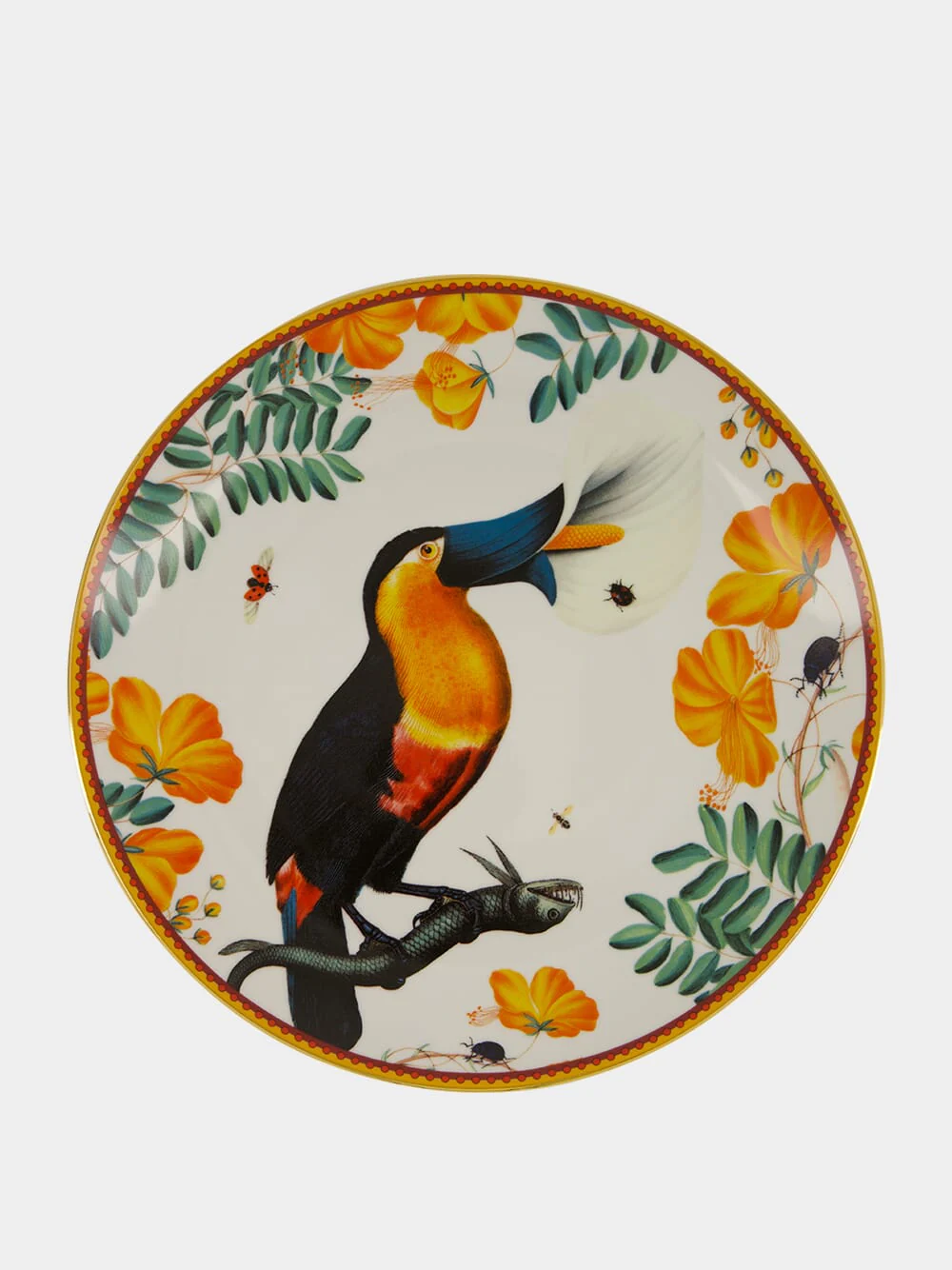 Floroucan Decorative Porcelain Plate
