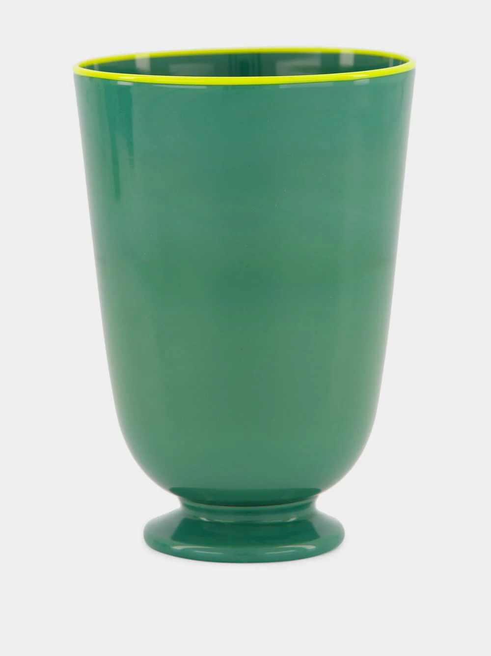 Green Murano Glasses Set of 2 - Image 3