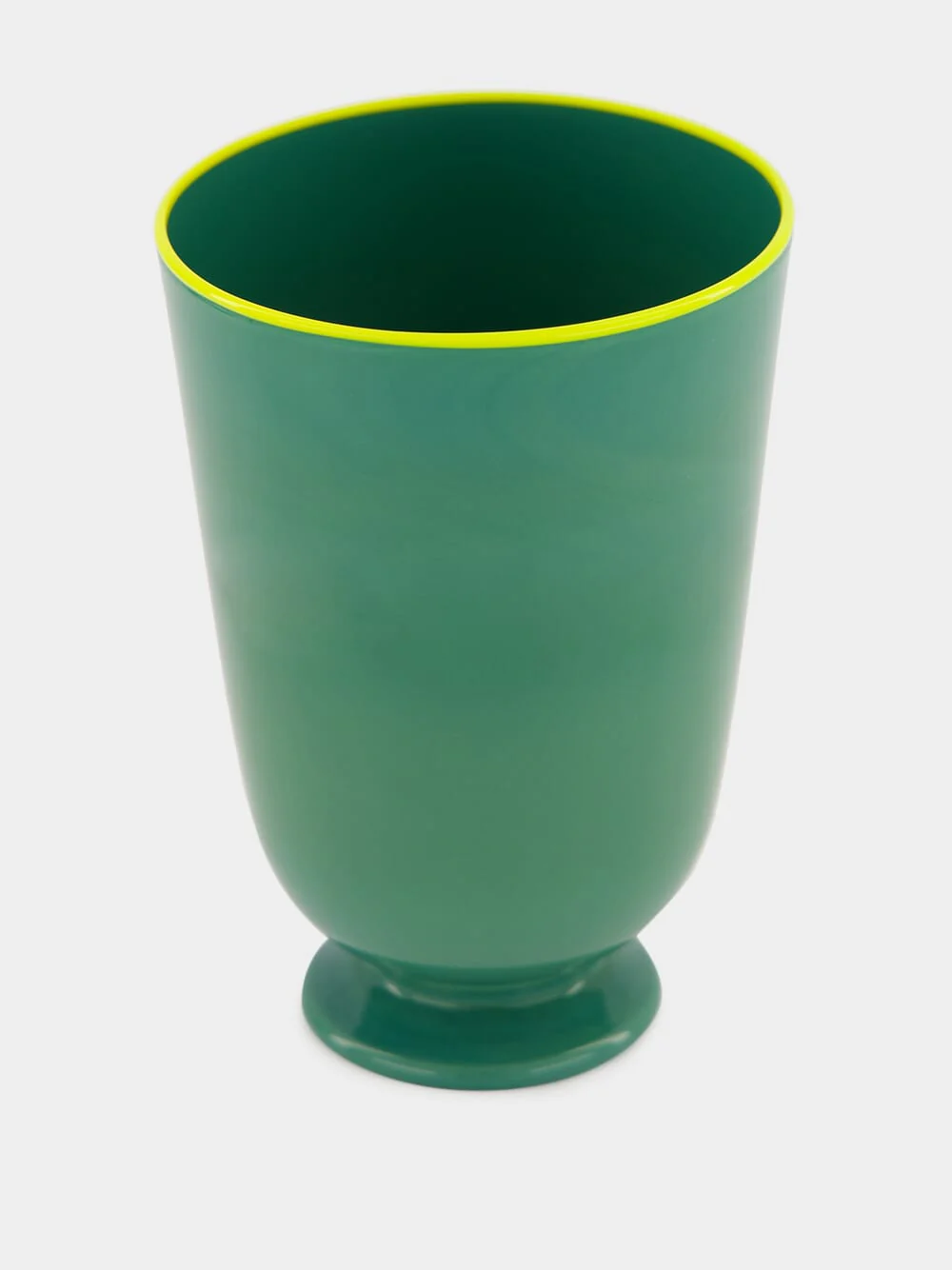 Green Murano Glasses Set of 2 - Image 4