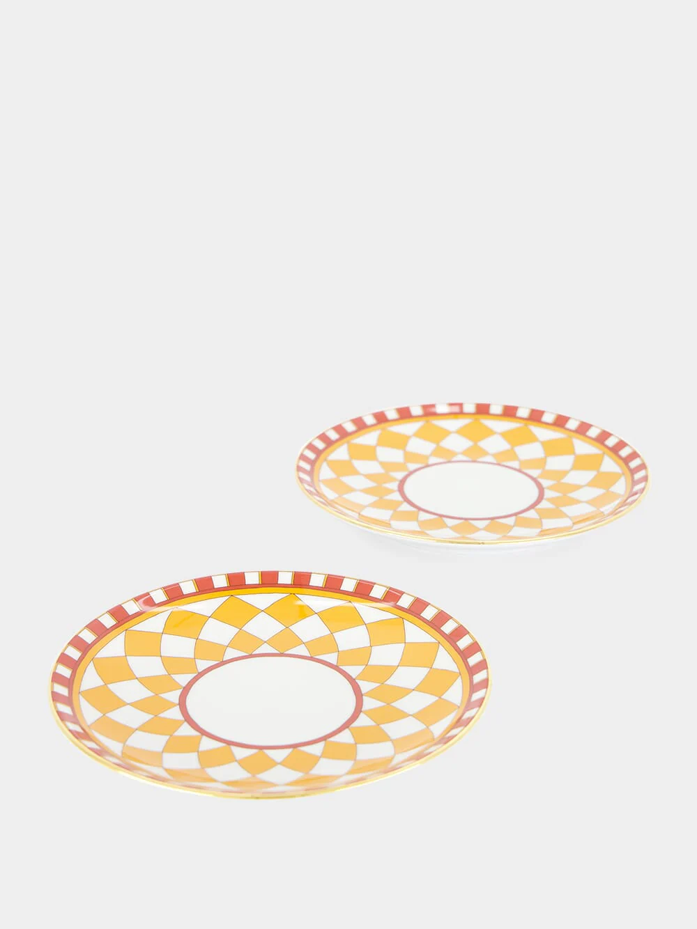 Set of 2 Apollo Yellow Side Plates - Image 3