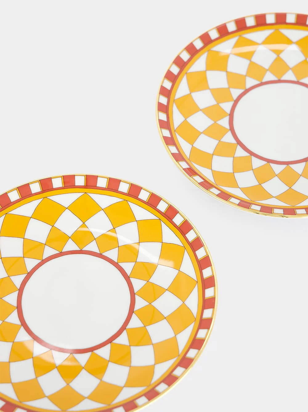 Set of 2 Apollo Yellow Side Plates - Image 4