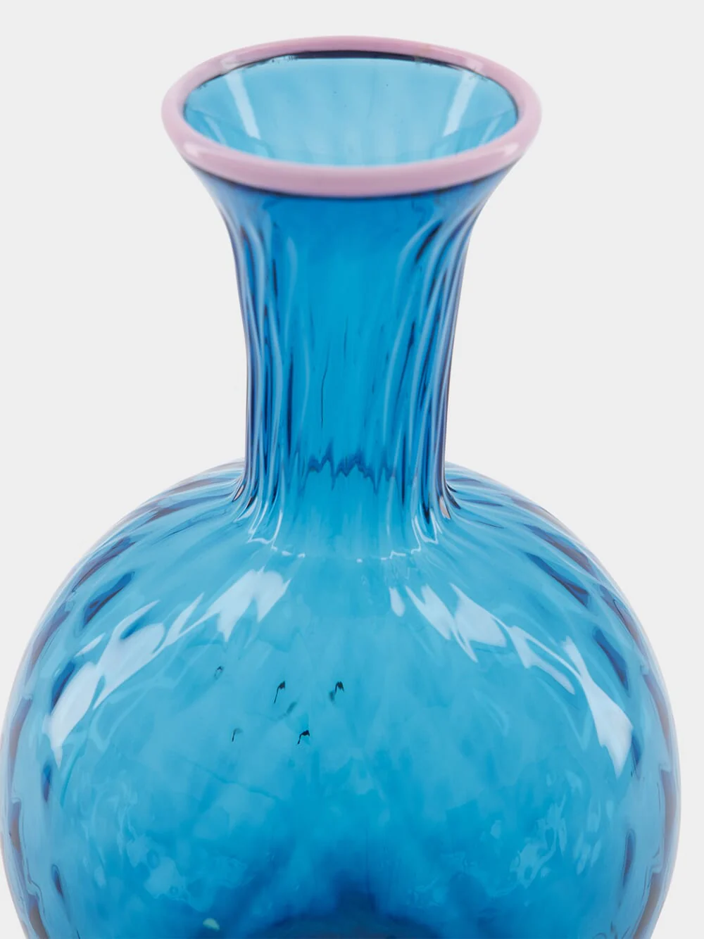 Blu Fumé Murano Glass Carafe - Image 3