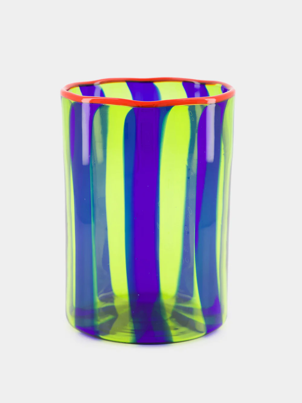 Murano Glass Blue Torretta Vase