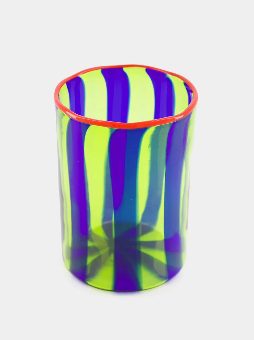 Murano Glass Blue Torretta Vase - Image 2