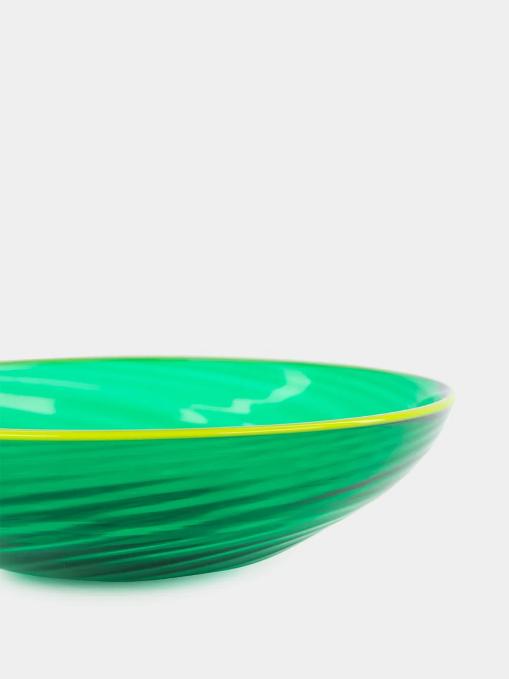 Emerald Murano Glass Bowl - Image 4