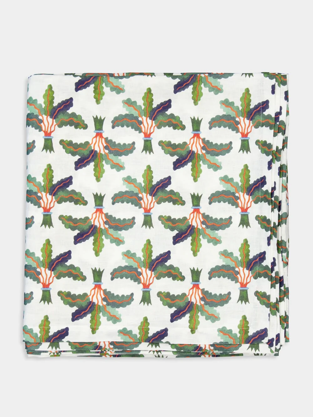 Large Palms Linen Tablecloth - Image 2