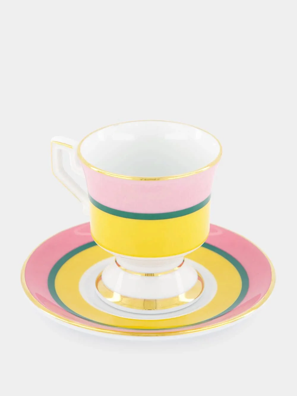 Set of 2 Giallo Rainbow Espresso Cups - Image 4