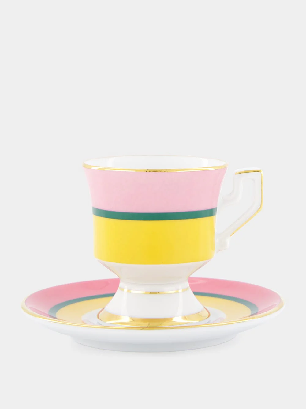 Set of 2 Giallo Rainbow Espresso Cups - Image 5