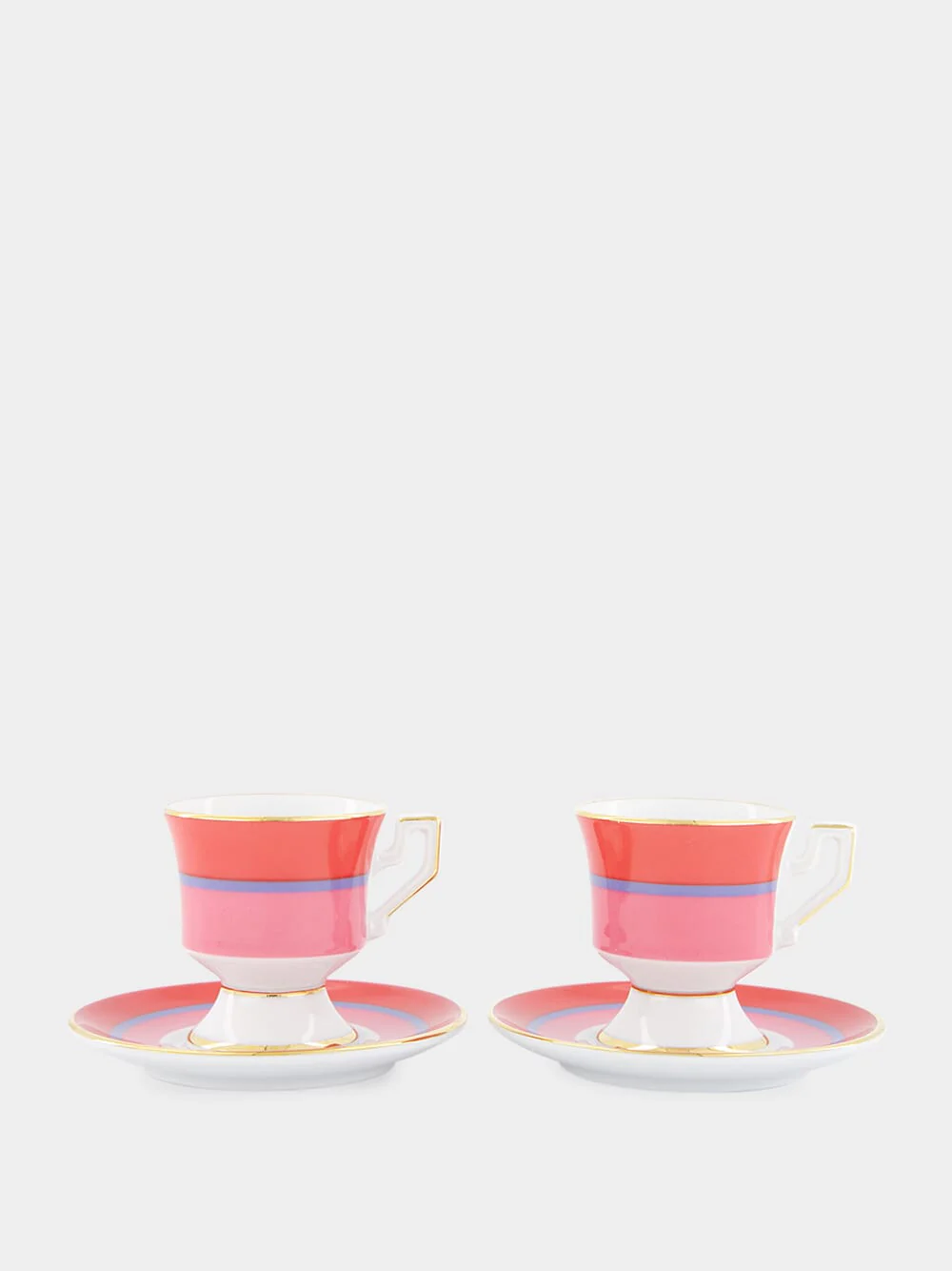 Set of 2 Rosa Rainbow Espresso Cups