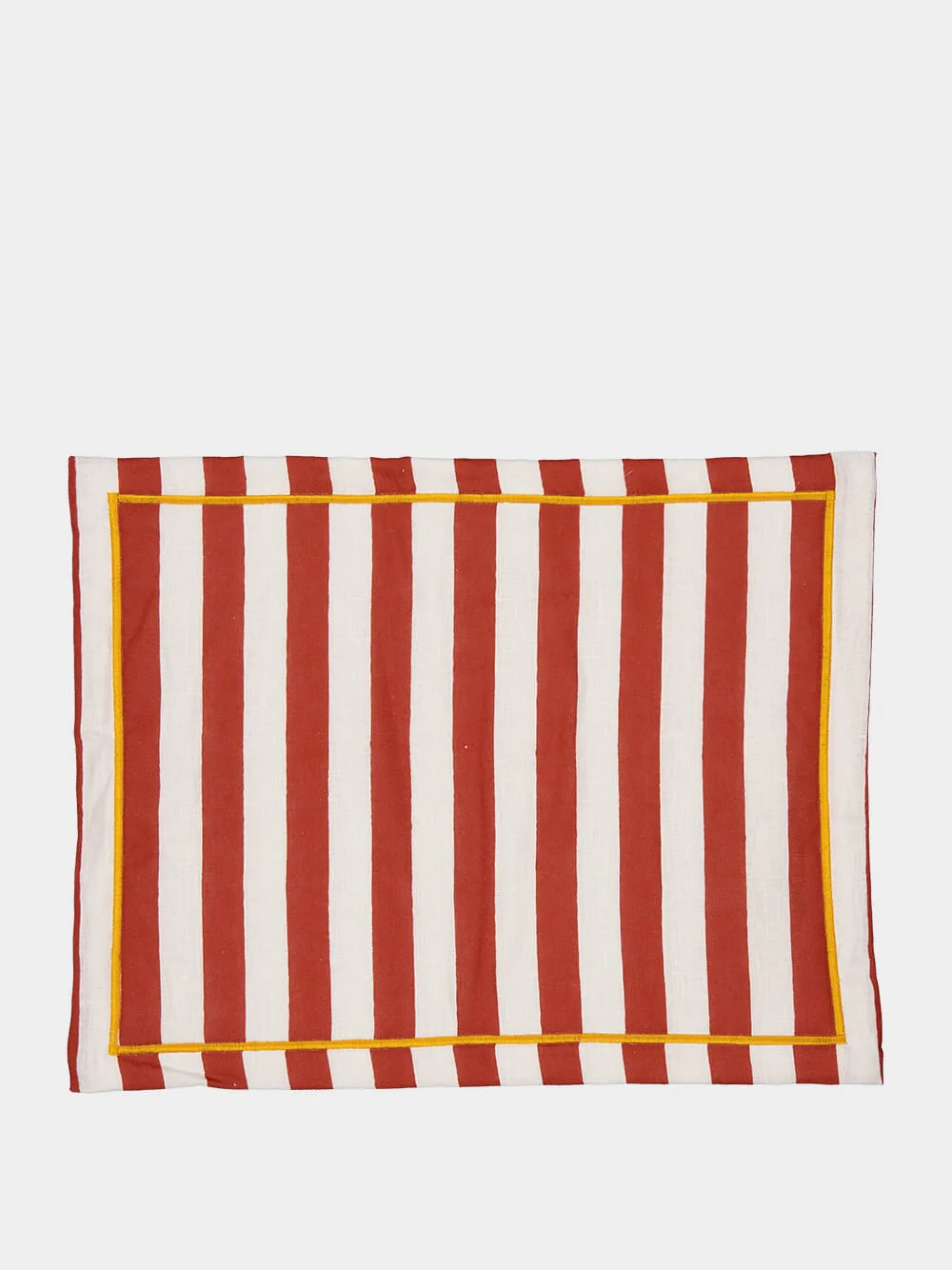 Riviera Brick Set of 2 Placemats - Image 2