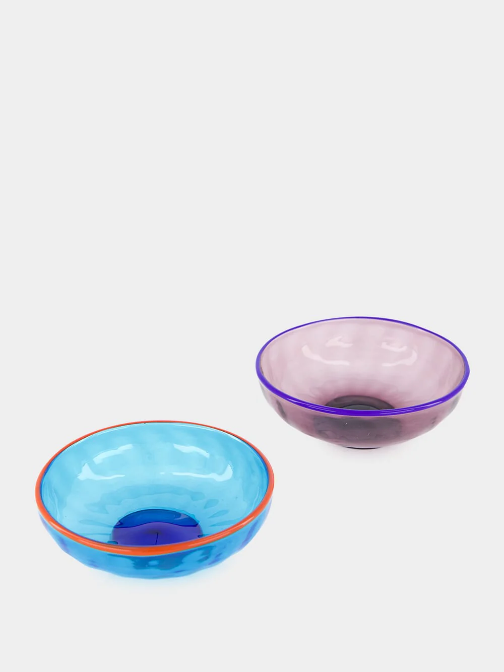 Set of 2 Luxury Glass Nut Bowls - Image 2
