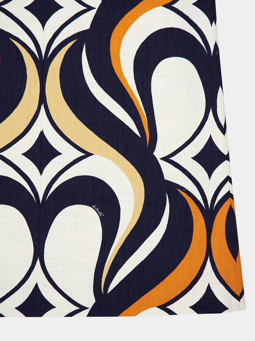 Jive Macro Print Cotton Midi Skirt - Image 4