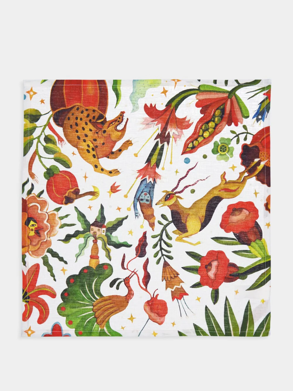 Set of 6 Jungle Large Napkins - Image 2