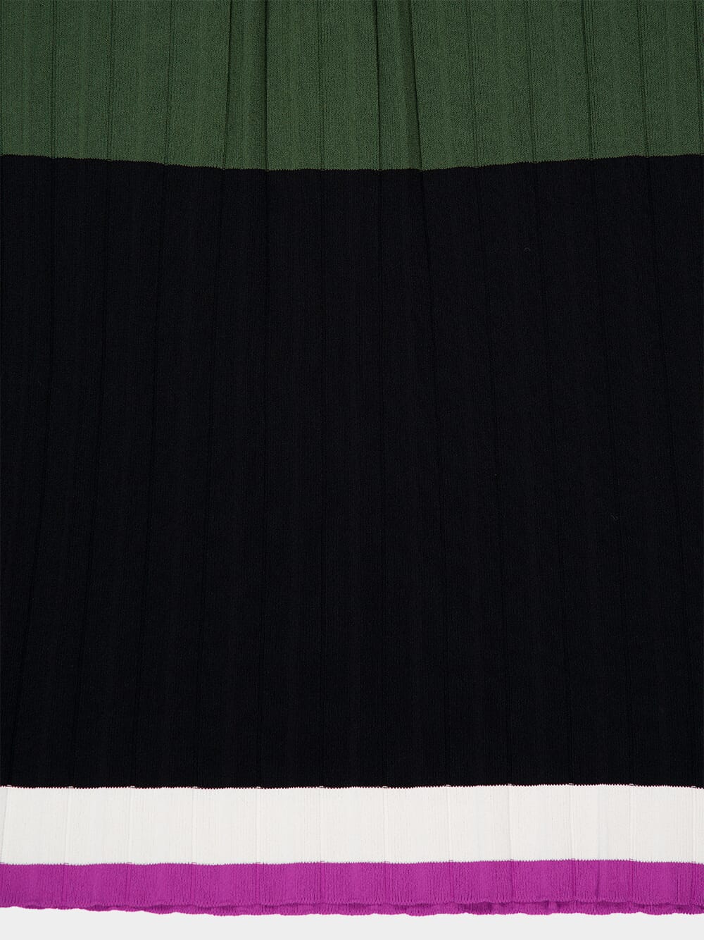Knit Plissé Racer-Back Dress - Image 6