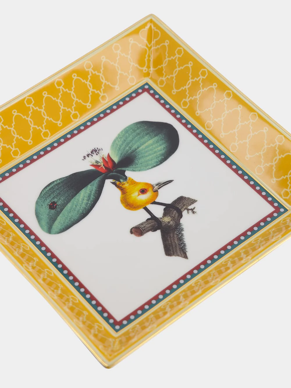 Leafflyer Saffron Porcelain Tray - Image 4