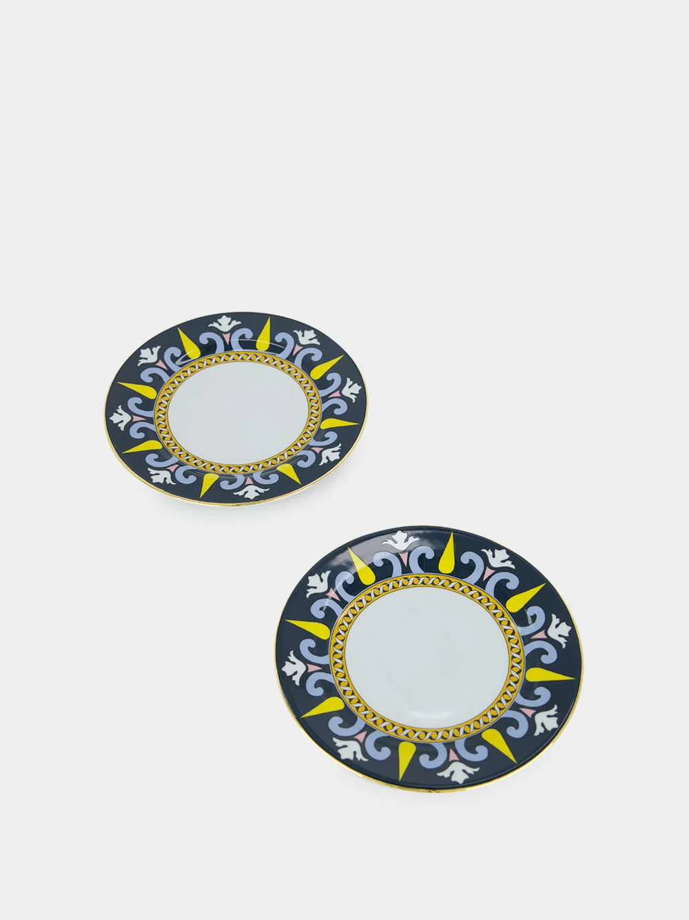 Levante Porcelain Dessert Plates Set of 2 - Image 2