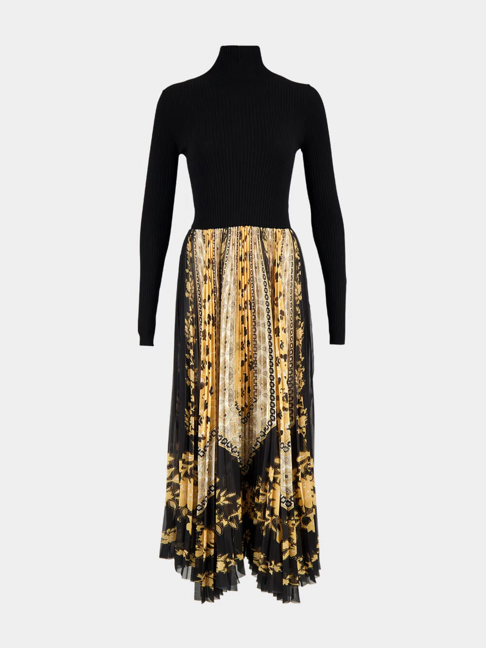 Moondance Knit Dress in Regalia Gold - Image 2