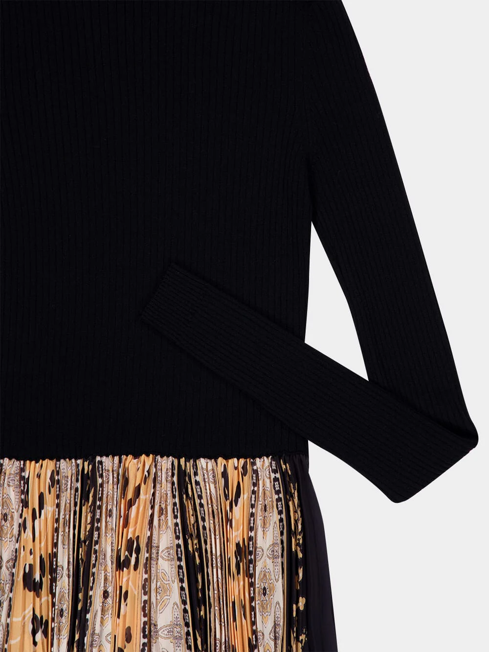 Moondance Knit Dress in Regalia Gold - Image 5