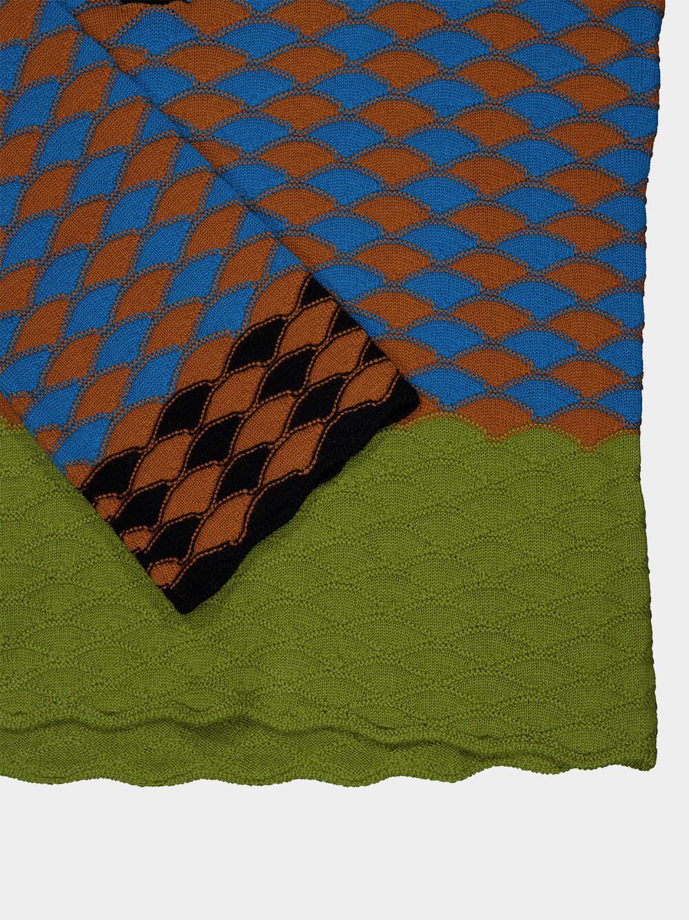 Multicolour Lounge Print Wool Jumper - Image 4