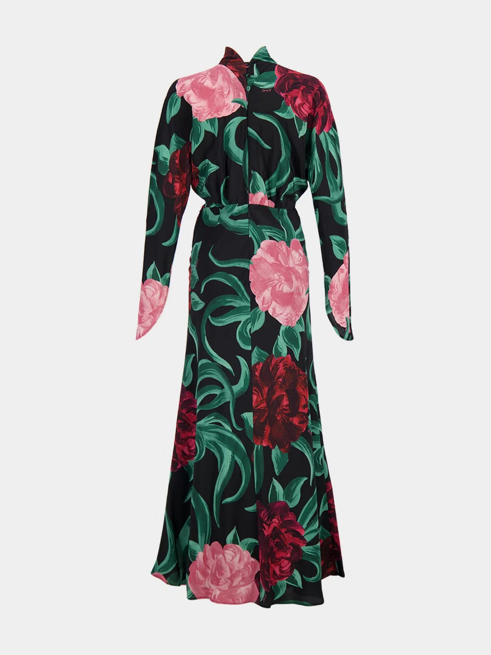 Peony Gilda Maxi Silk Dress - Image 2