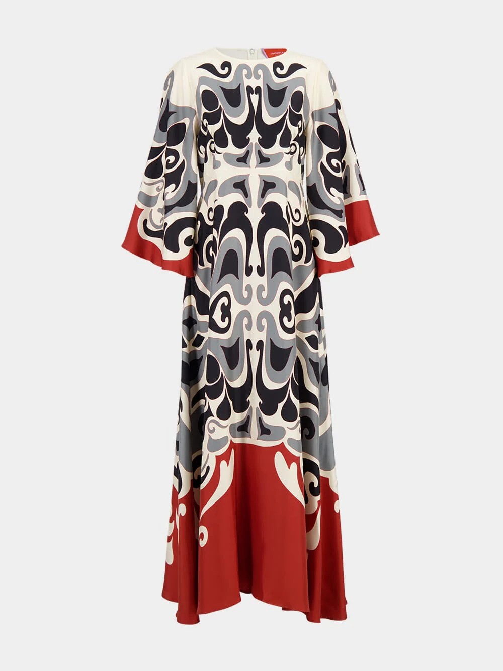 Phoenix Placée Ivory Silk Maxi Dress - Image 2