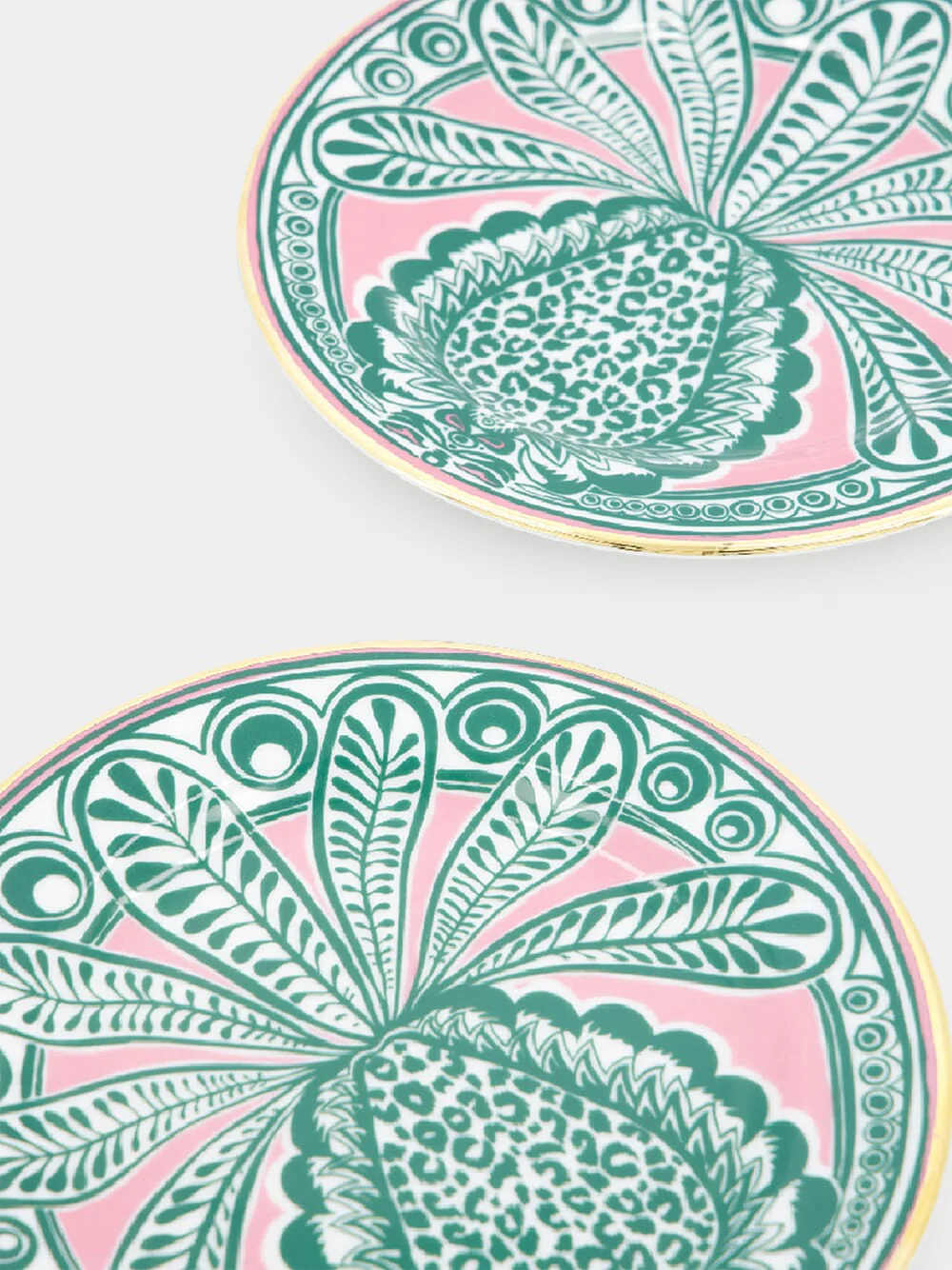 Set of 2 Pineapple Dessert Plates - Image 2
