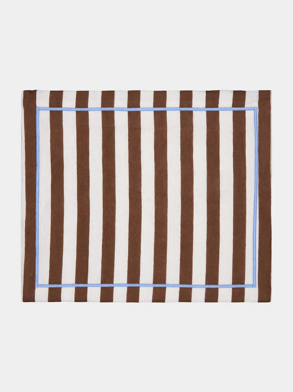 Set Of 2 Stripped Brown Placemats - Image 2
