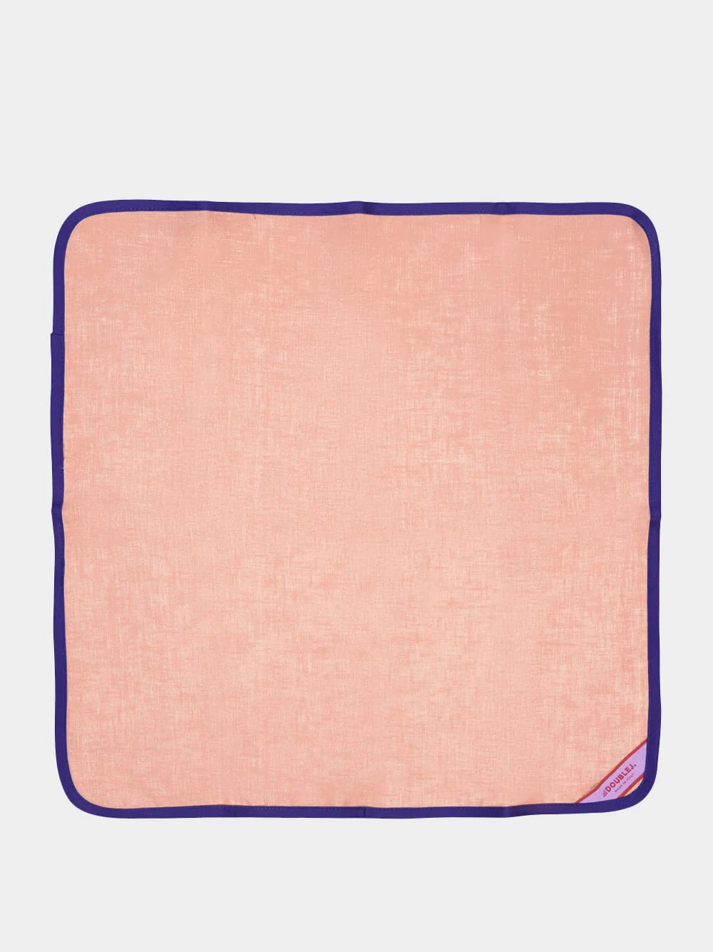 Set Of 2 Pink Rainbow Large Napkins - Image 2