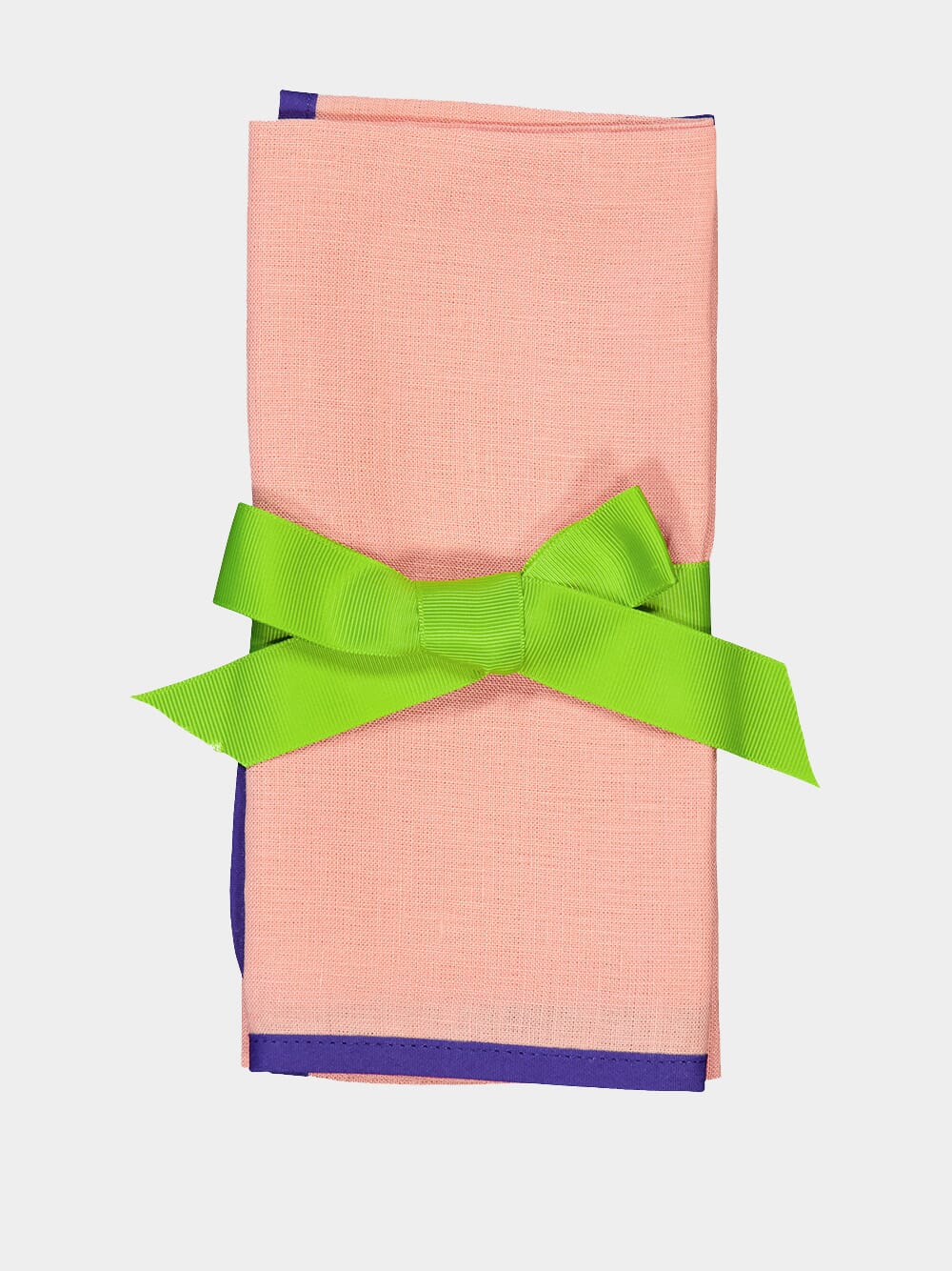 Set Of 2 Pink Rainbow Large Napkins - Image 4