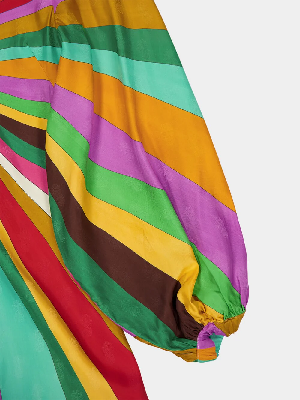 Rainbow Placée Maxi V-Neck Dress - Image 4