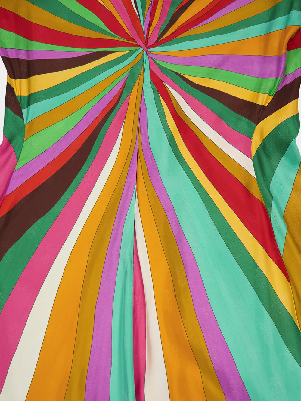 Rainbow Placée Maxi V-Neck Dress - Image 5
