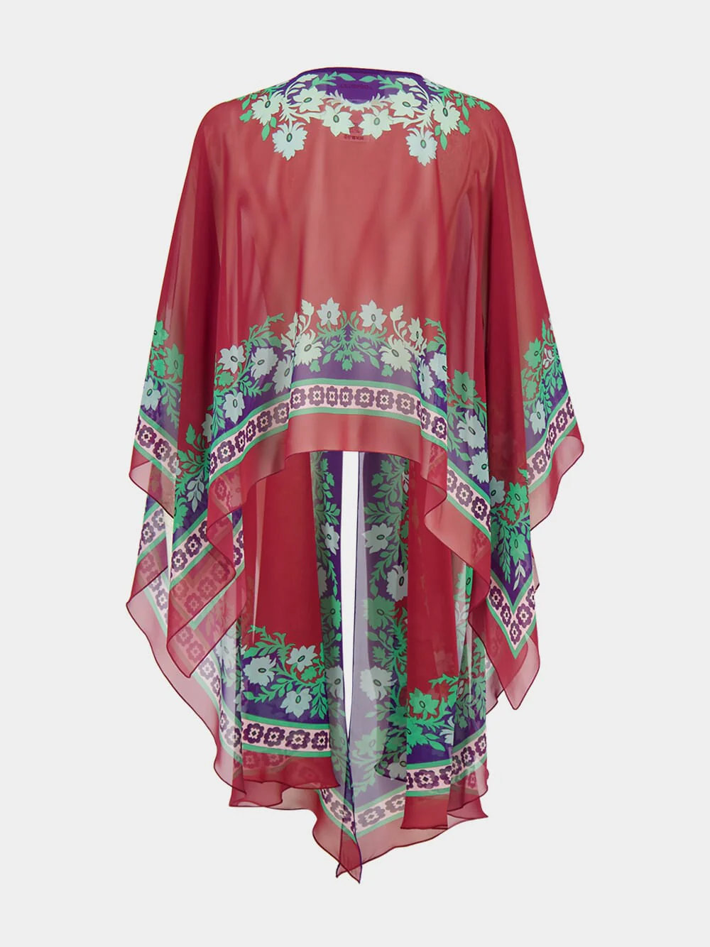 Regalia Maria Placée Silk Chiffon Cape - Image 4