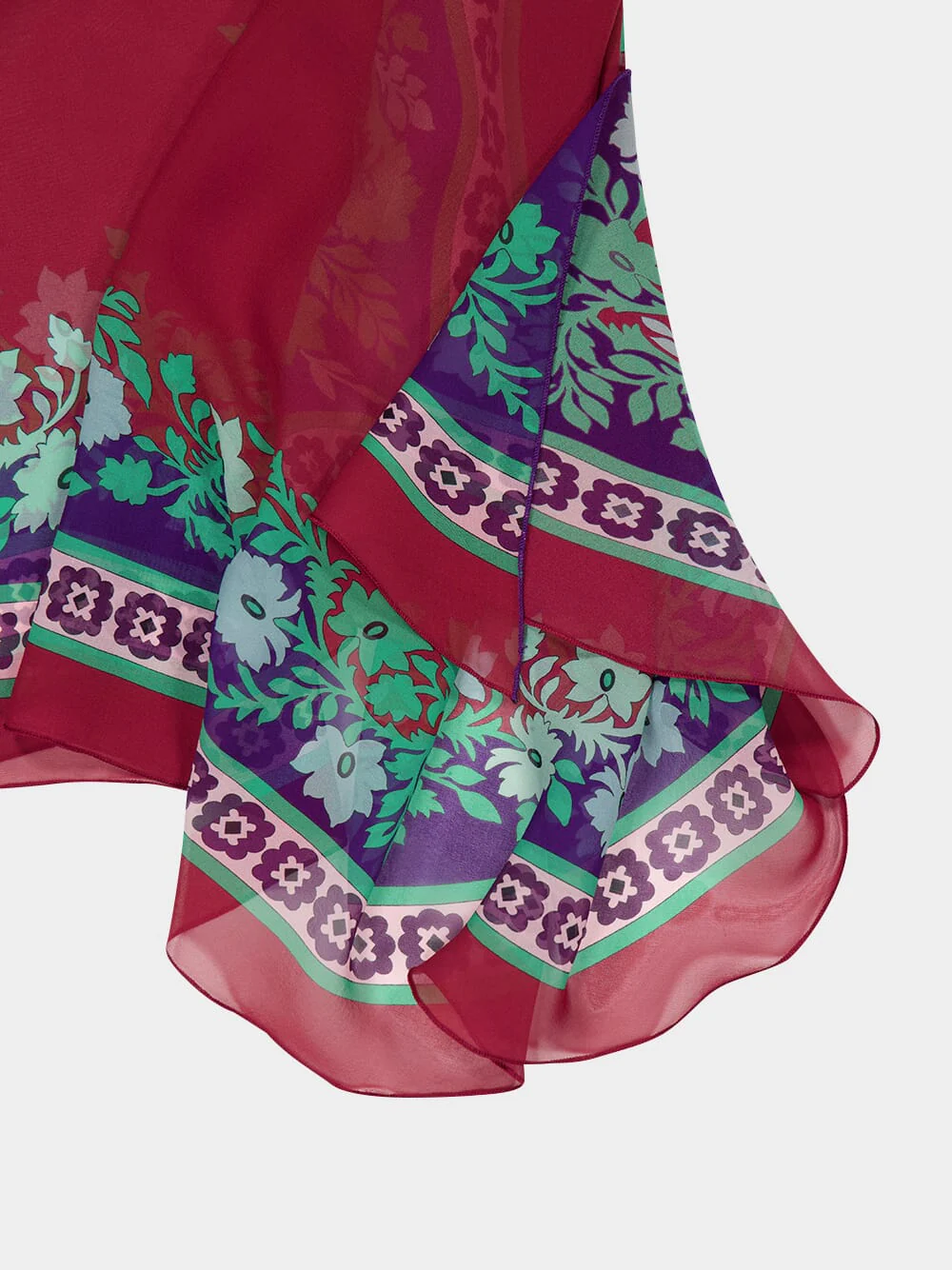 Regalia Maria Placée Silk Chiffon Cape - Image 6
