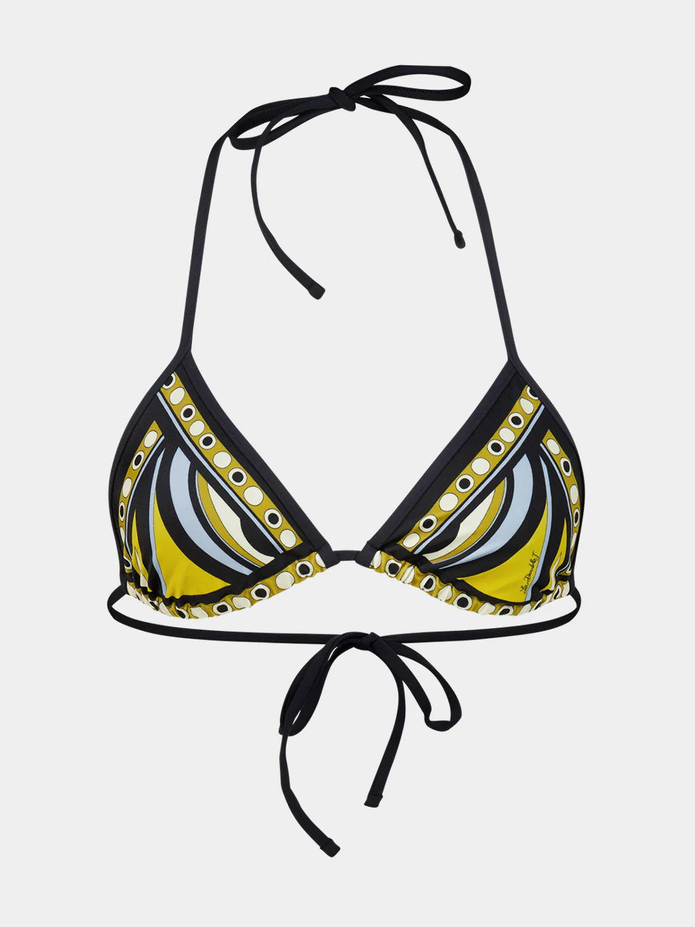 Sanctuary Placée Black Lycra Bikini Top