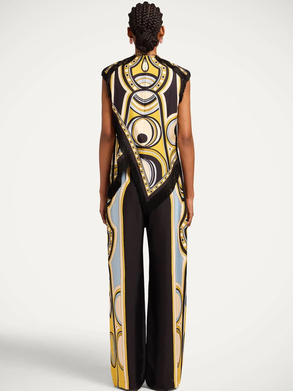 Sanctuary Placée Black Silk Twill Club Pants - Image 3